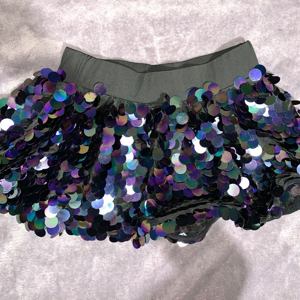 iHeartRaves Disco Mermaid Sequin Skirt